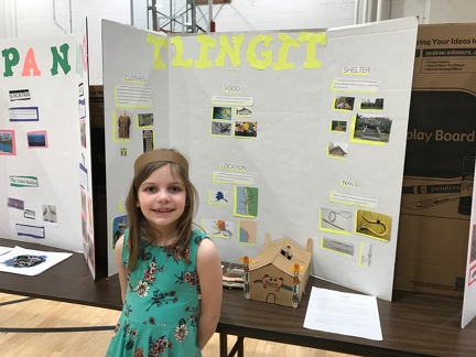 Rivermont Academic Fair - Greta Tlingit Tribe2